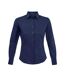 Chemisier Eden Femme Bleu Foncé SOLS-1