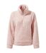 Womens/ladies Ciara Sherpa Fleece Funnel Neck Sweatshirt Calico Craghoppers-2