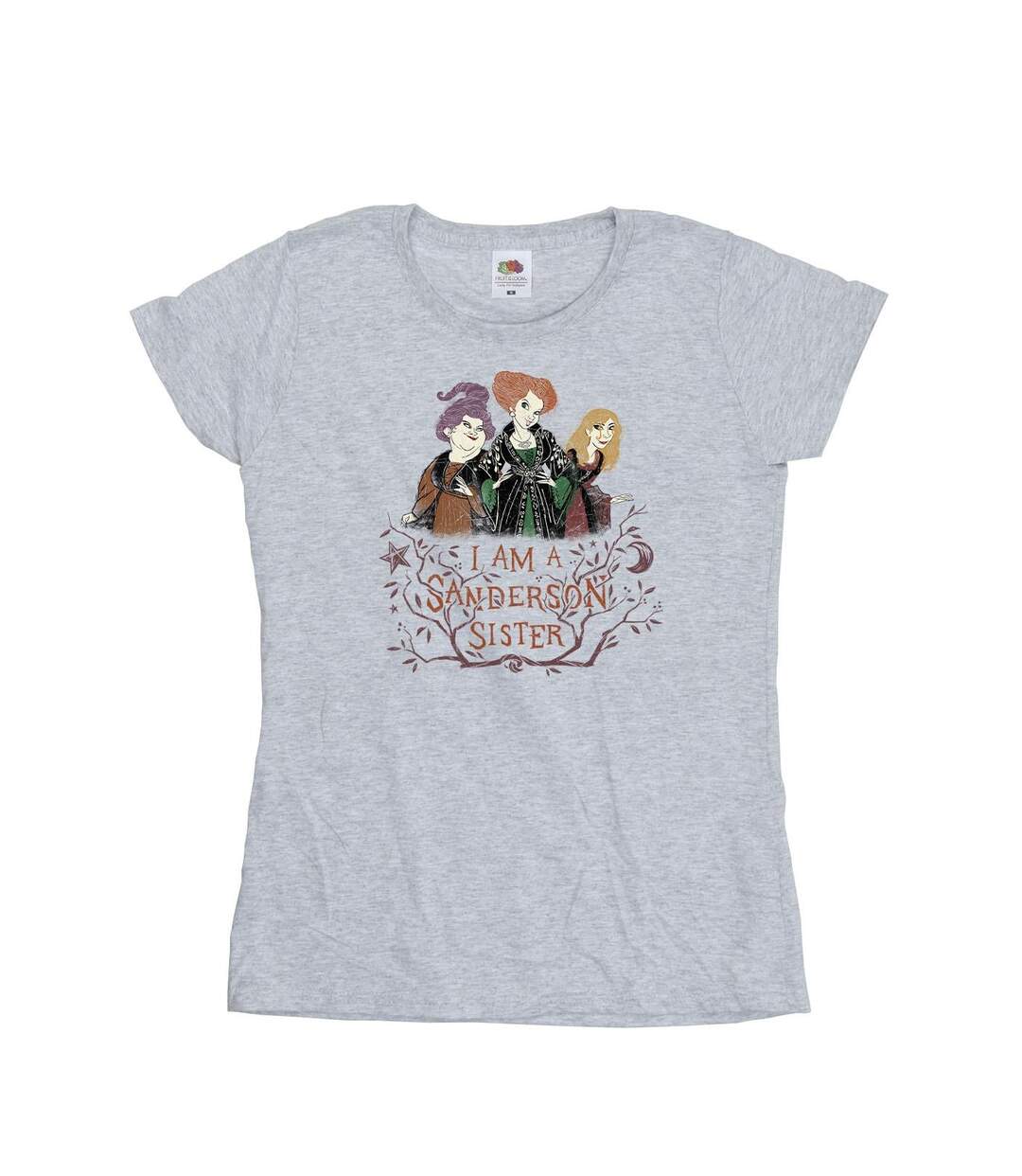 Disney - T-shirt HOCUS POCUS SANDERSON SISTER - Femme (Gris chiné) - UTBI17762-1