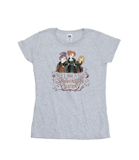 Disney - T-shirt HOCUS POCUS SANDERSON SISTER - Femme (Gris chiné) - UTBI17762