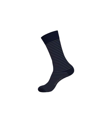 Lot de 12 paires de chaussettes de ville homme en coton peigné Serge Blanco