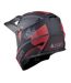 Casque intégral  noir/rouge adulte cairn x track - taille unique-2