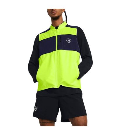 Débardeur launch homme jaune Under Armour