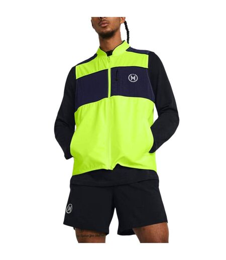 Débardeur launch homme jaune Under Armour