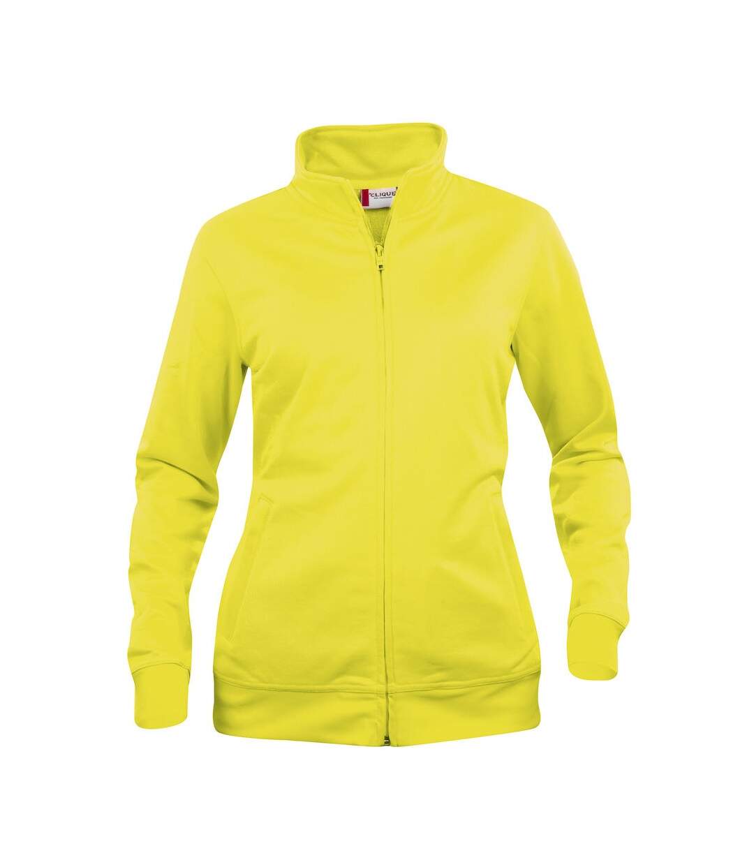 Veste basic femme jaune fluo Clique Clique