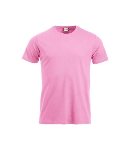 Mens New Classic T-shirt Bright Pink Clique