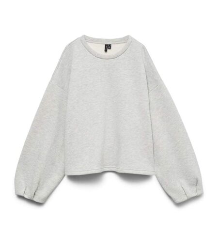 Sweat gris femme vero moda dolly