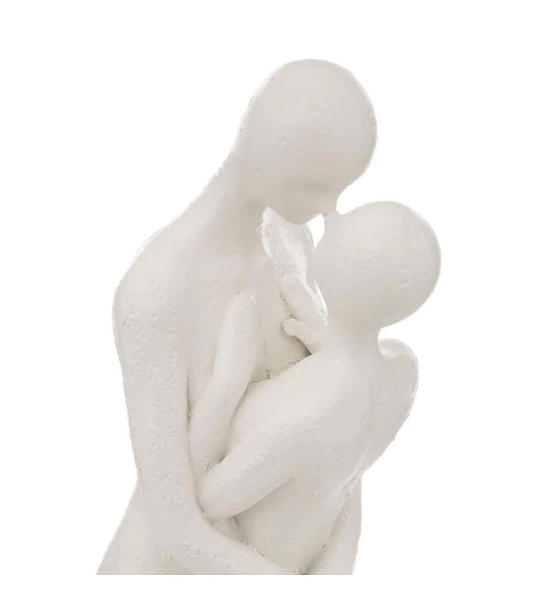 Statuette Déco Couple Rivi 33cm Blanc-2