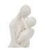 Statuette Déco Couple Rivi 33cm Blanc-2
