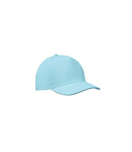 Sunny 5 Panel Baseball Cap Baby Blue MidOcean