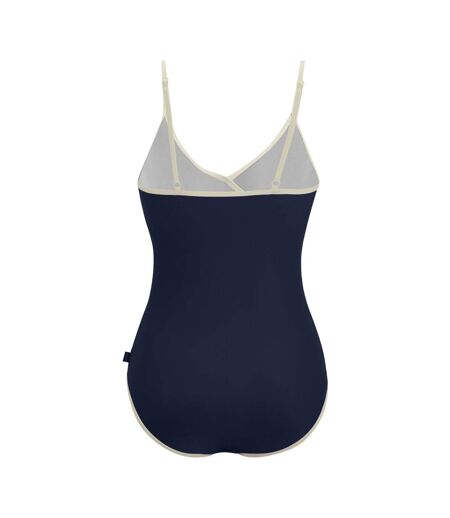 Maillot De Bain 1 Pièce À Col V Et Bretelles Ajustables Kyra Femme Bleu Marine Regatta