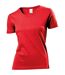 T-shirt Femmes Rouge Stedman-3