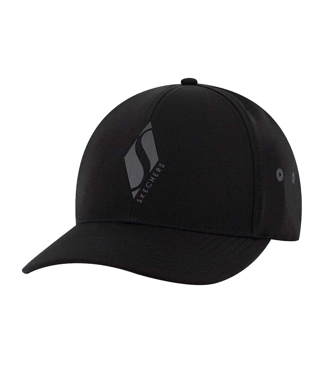 Mens Diamond Logo Baseball Cap Black Skechers-1