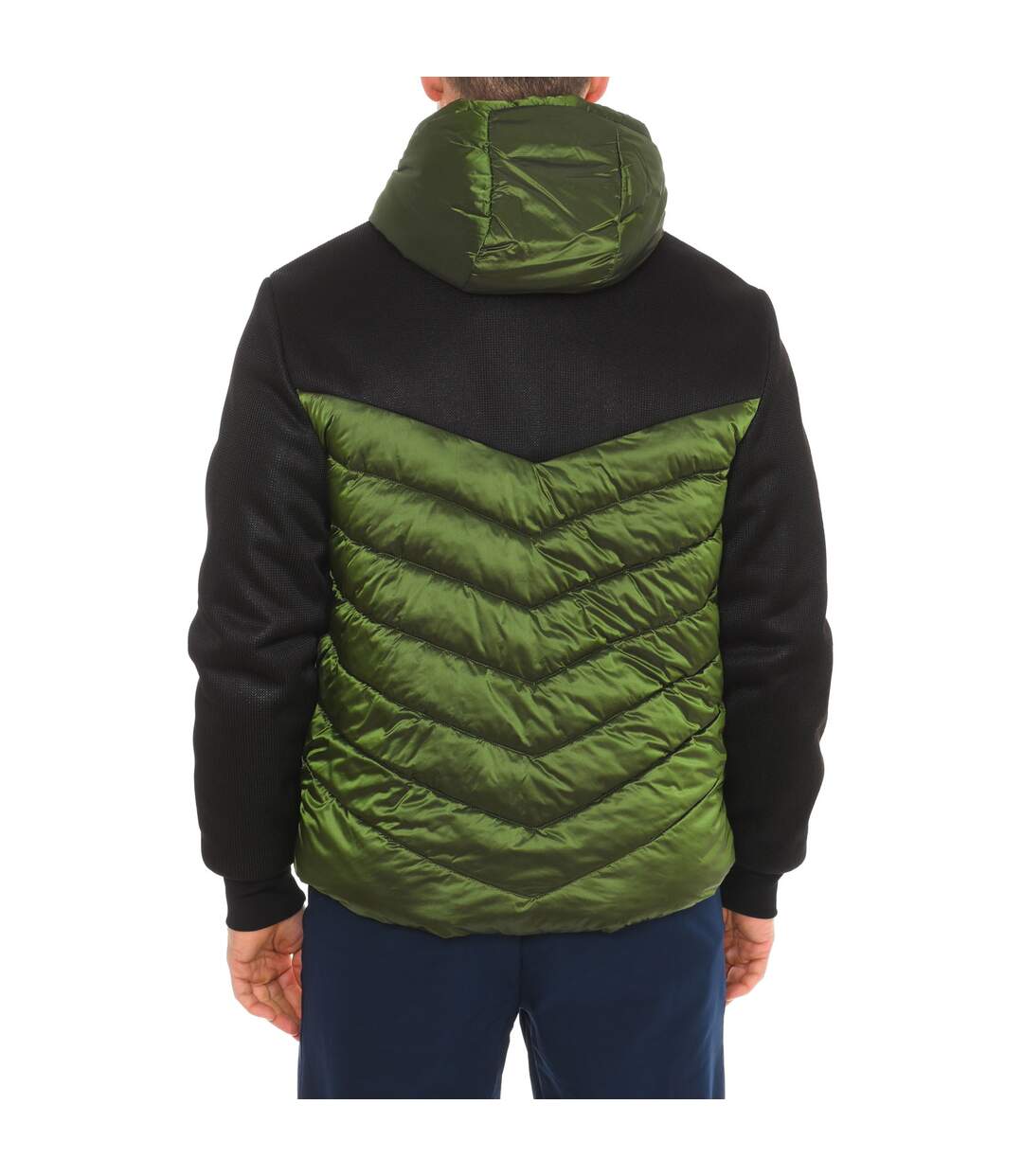 Padded jacket with hood AMF21275 man