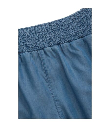 Animal Womens/Ladies Carmen Tencel Shorts (Pale Blue) - UTMW3142