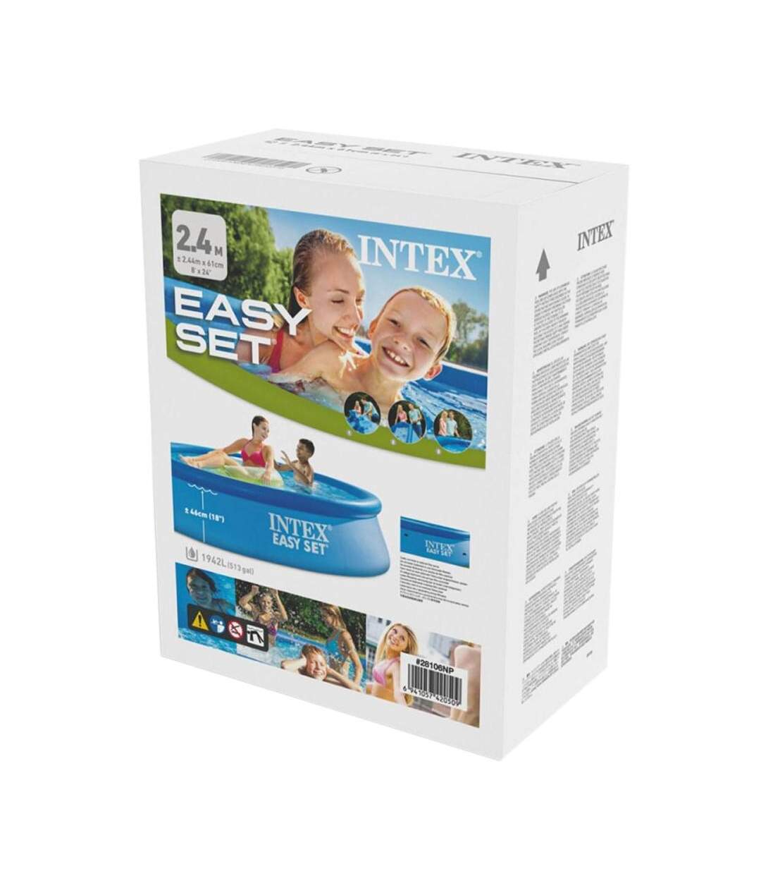 Piscine gonflable intex easy set 2.44 x 0.61m-2