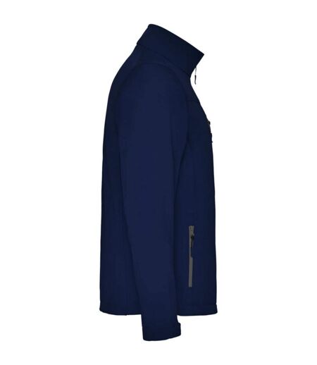 Veste Softshell Antartida Homme Bleu Marine Roly