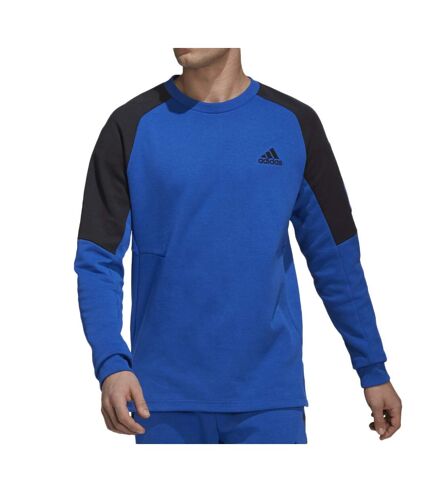 Sweat Bleu Homme Adidas HE9822