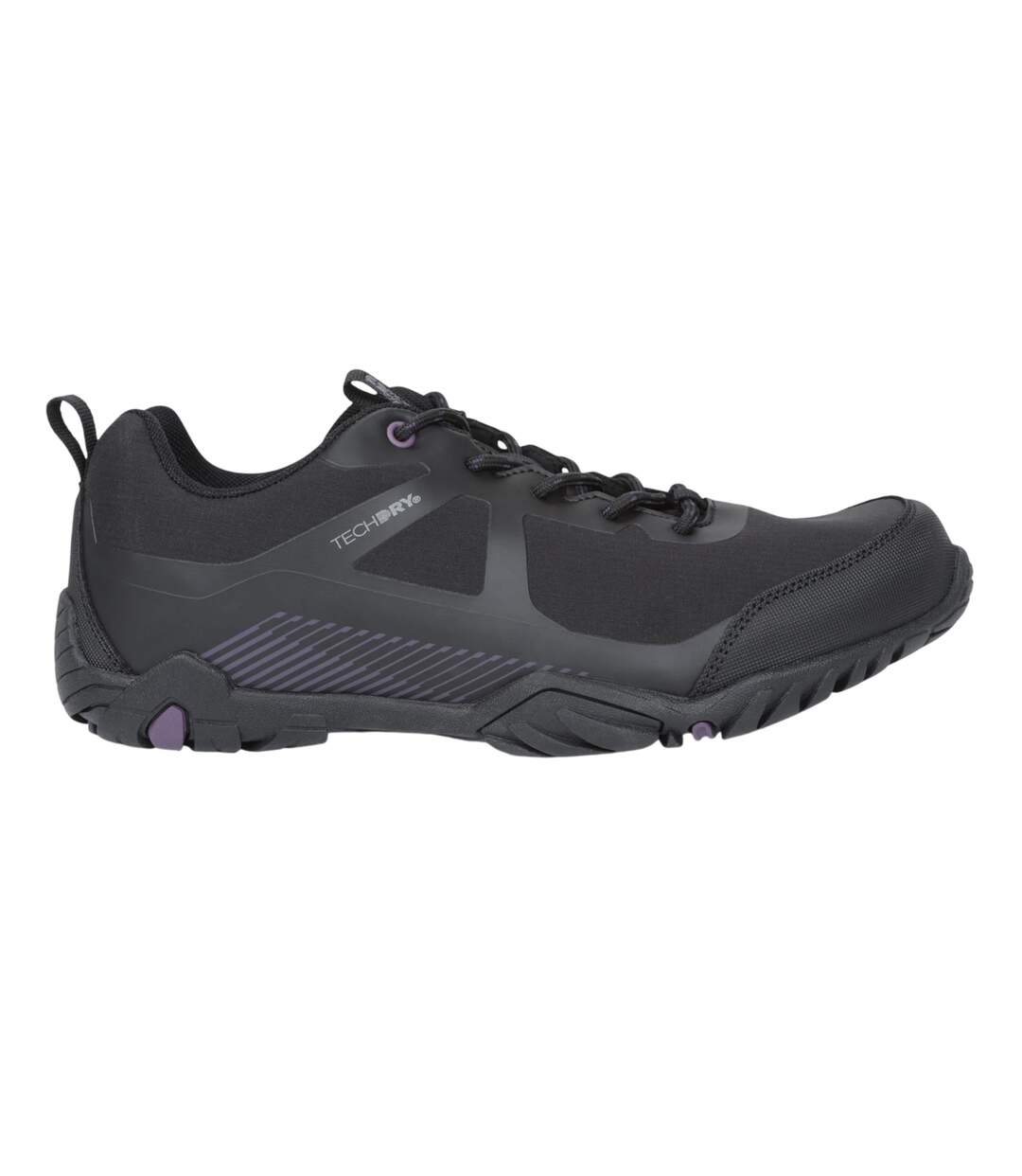 Womens Halden Waterproof Walking Shoes Black Mountain Warehouse-1