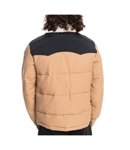 Doudoune Marron/Noire Homme Quiksilver The Puffer - L