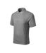 Mens Reserve Pique Work Polo Shirt Dark Grey Melange Melange Rimeck-3