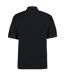 Kustom Kit Mens St. Mellion Mens Short Sleeve Polo Shirt (Black/Yellow)
