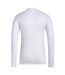 T-shirt Manches Longues Homme Blanc Adidas-2