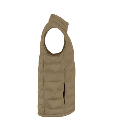 Mens Baker Gilet Khaki Cutter & Buck