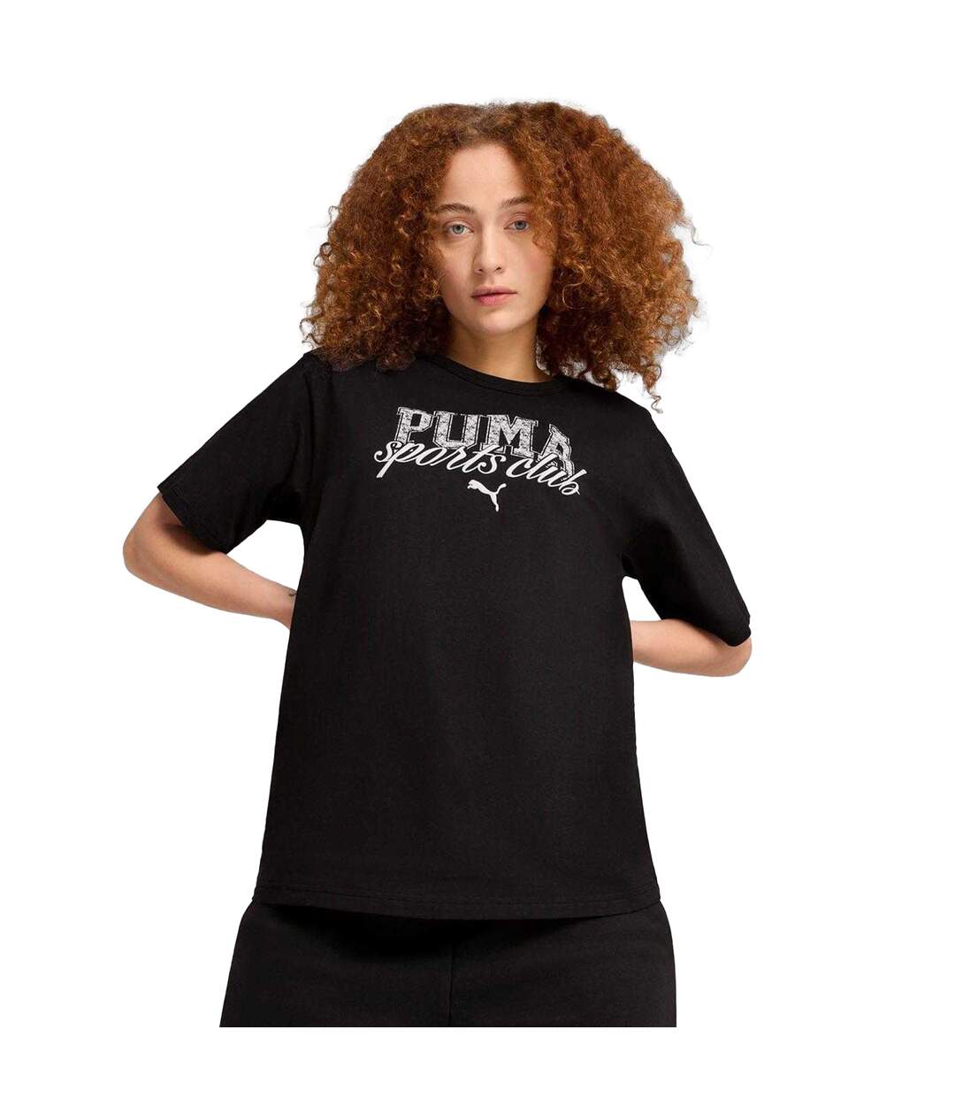 T-shirt Class Femme Noir Puma-1