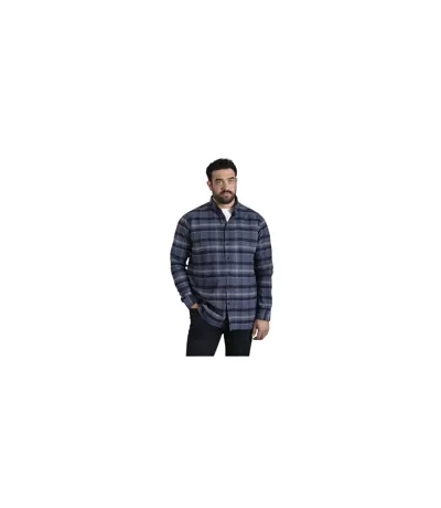 Chemise Motif/style À Carreaux D555 Shrewsbury Homme Bleu Marine Duke