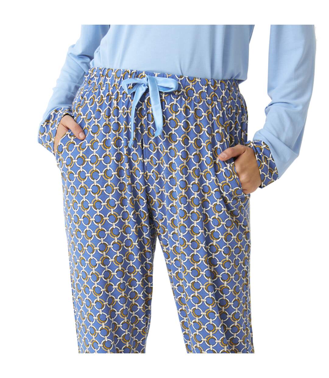 JJB2 Women's Fine Modal Long Sleeve Pajamas-2