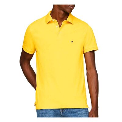 Polo Jaune Homme Tommy Hilfiger 1985 - L