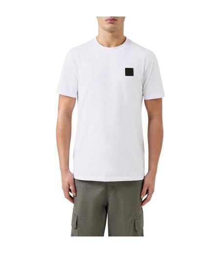 Mens Patch T-shirt White Patrick