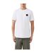 Mens Patch T-shirt White Patrick-4