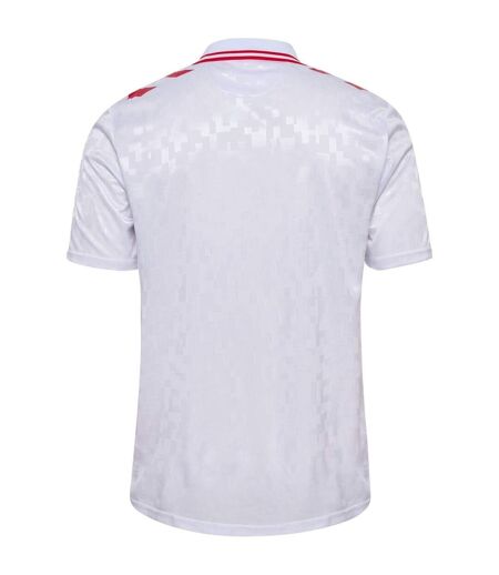 Maillot Extérieur Motif/style Danemark 24/25 Homme Blanc Hummel