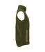 Mens Kingsley Sherpa Fleece Gilet Moss Green James Harvest-4