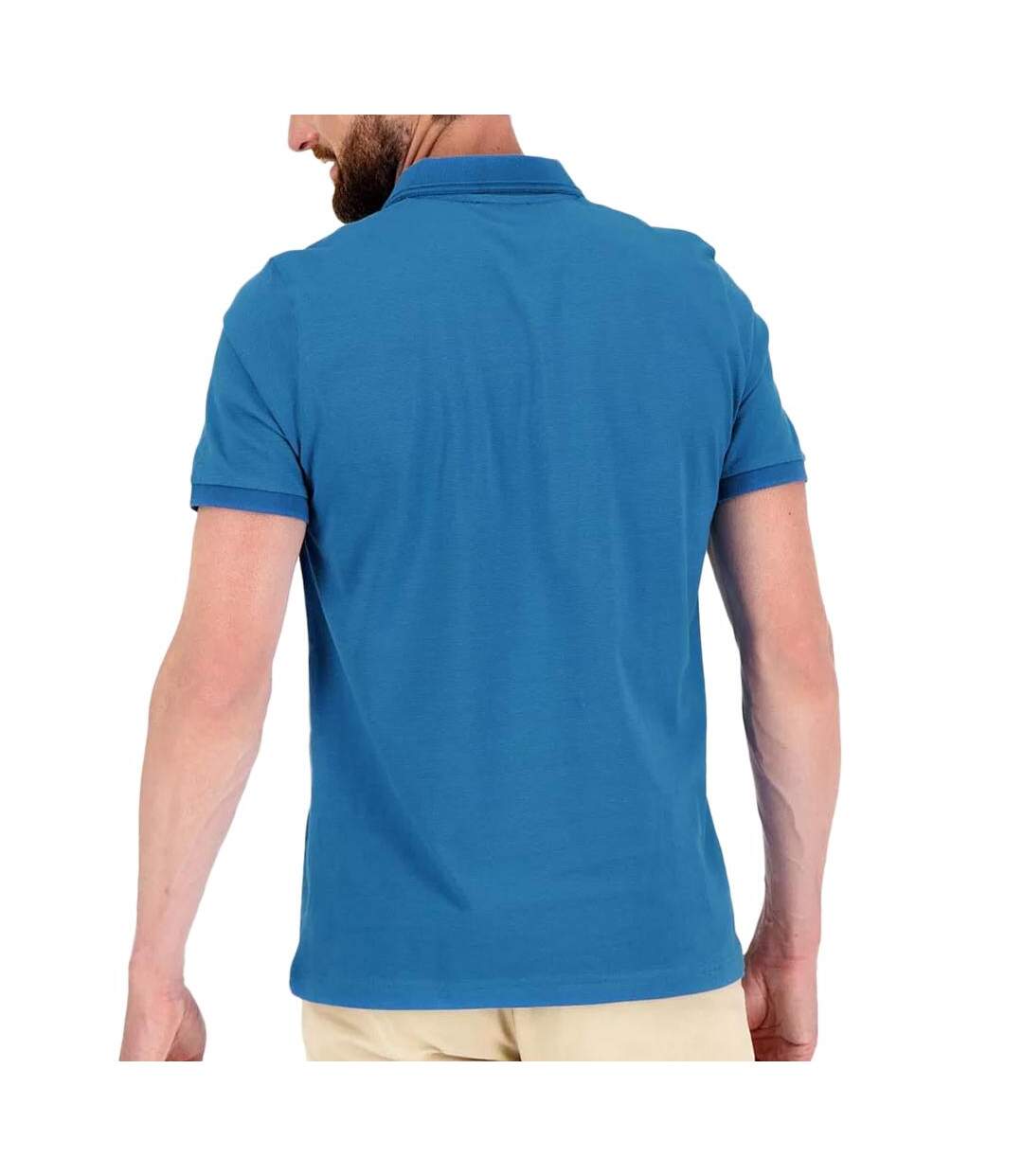 Polo Bleu Homme TBS MILE - 3XL