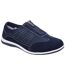 Womens/ladies Mombassa Comfort Shoes Navy Fleet & Foster-1
