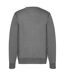 Mens Fleece Crew Neck Sweatshirt Charcoal Marl Slazenger-3