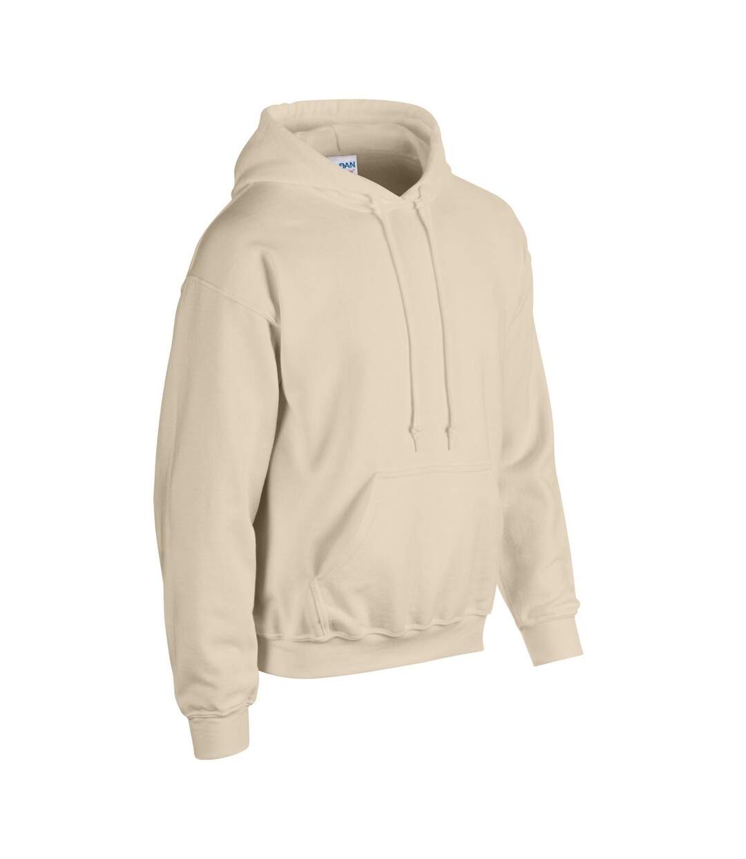 Unisex adult heavy blend hoodie sand Gildan-3
