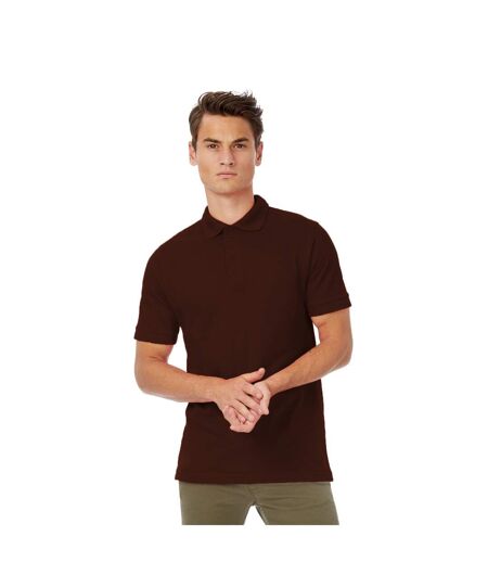 B&C Safran Mens Polo Shirt / Mens Short Sleeve Polo Shirts (Brown) - UTBC103