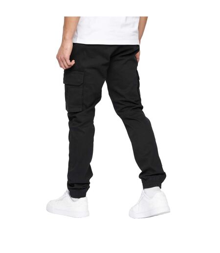 Pantalon à poches frentons homme noir Crosshatch