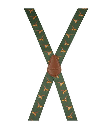 Bretelles Motif/style Faisan Taille Unique Vert Marron Jack Pyke
