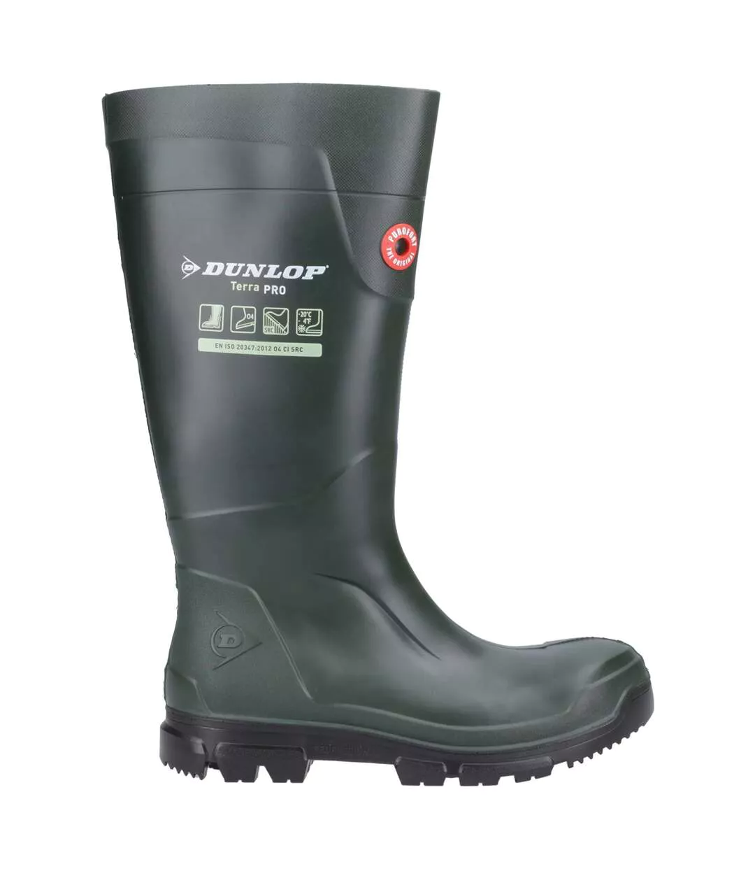 Bottes De Pluie Purofort Terrapro Adulte Vert Dunlop-4