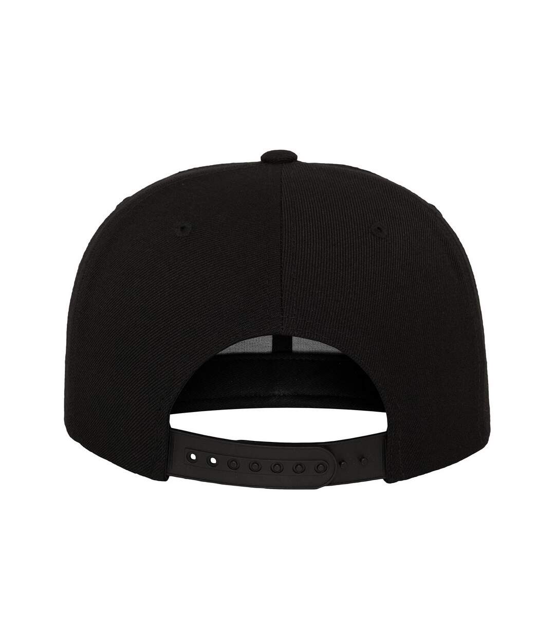 Unisex adult bandana snapback cap black/paisley Flexfit-2