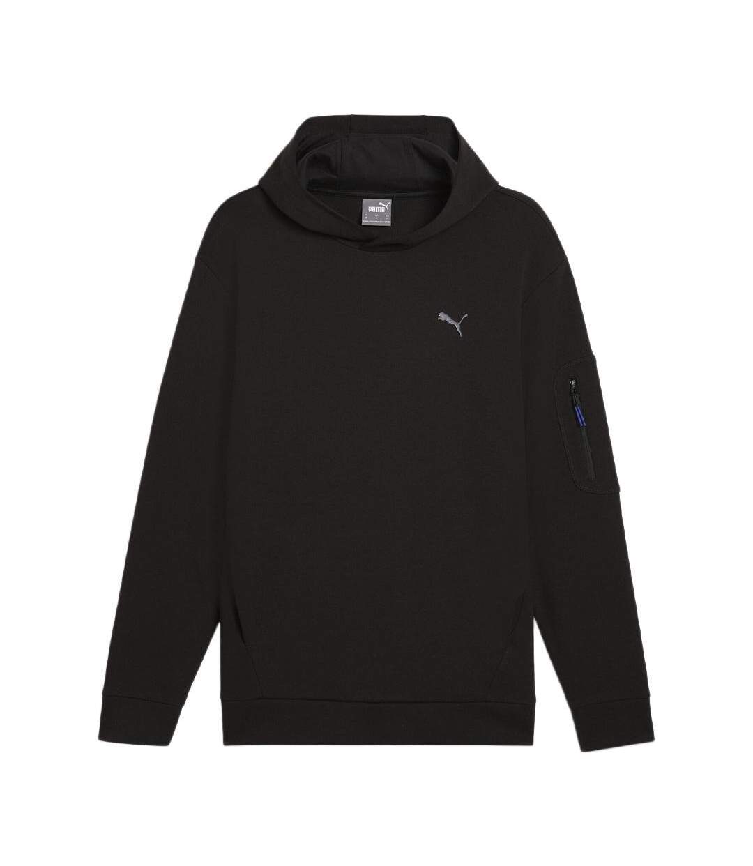 Sweat noir homme puma open road-1