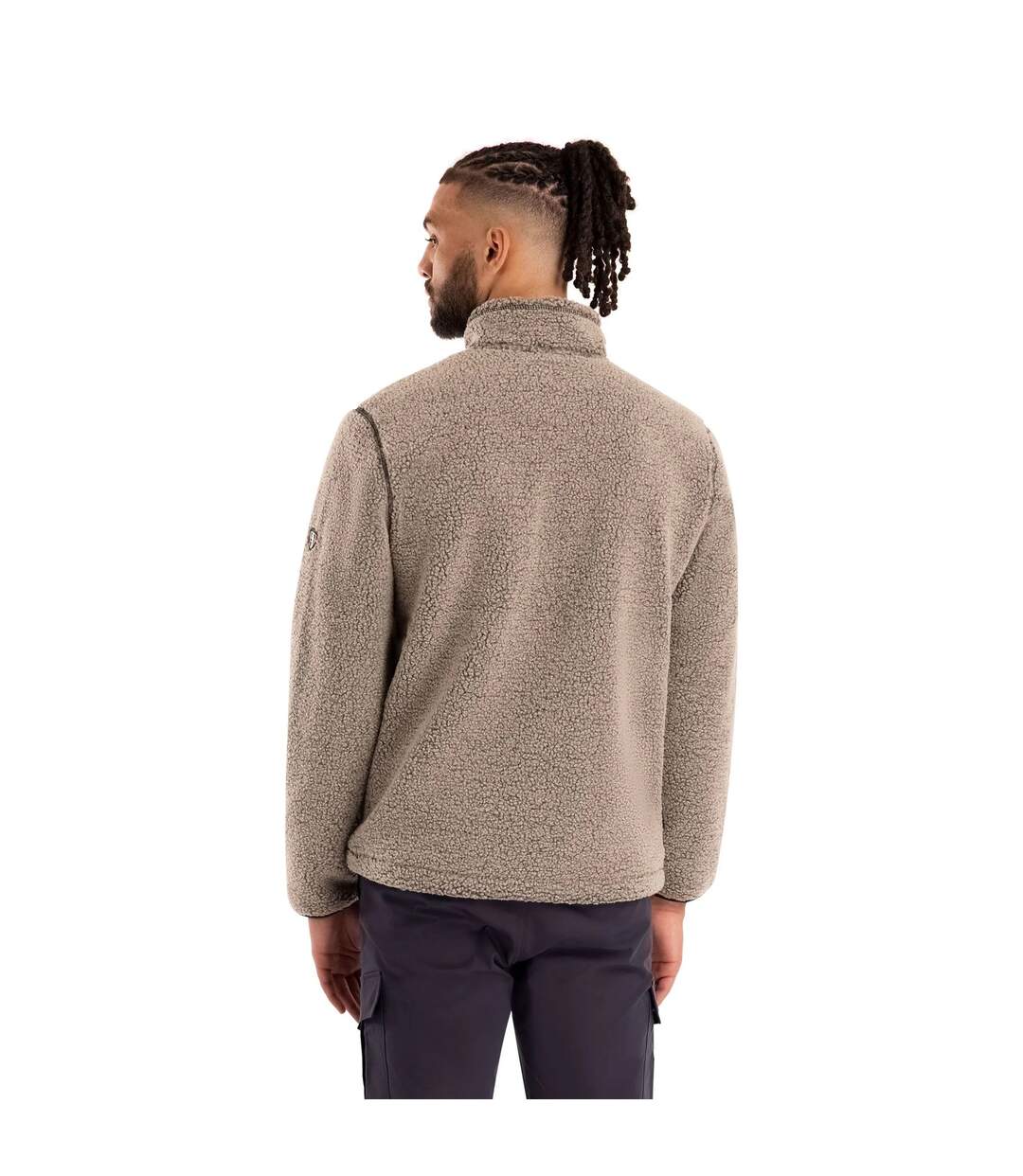 Veste Polaire Maclarenton Homme Gris Beige Gris Trespass-4