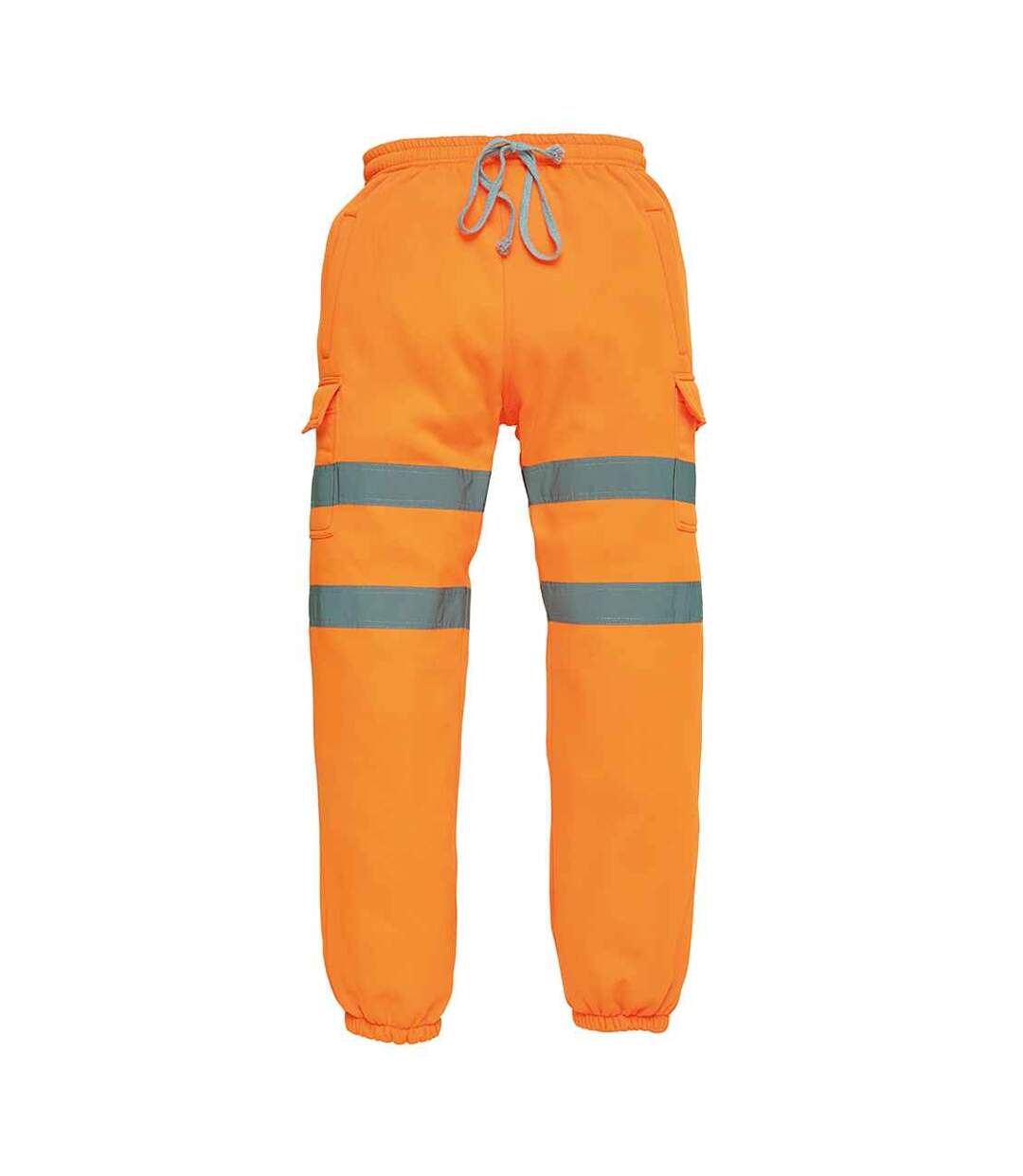 Pantalon De Jogging Homme Orange Fluo Yoko-1