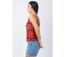 Top fines bretelles AMORE motif ethnique style baroque Coton Du Monde-3