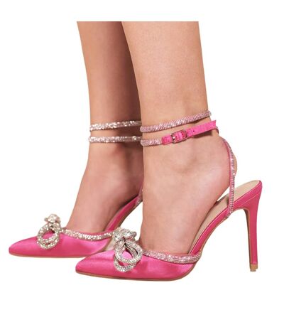 Talons hauts fanen femme fuchsia Where´s That From Where´s That From